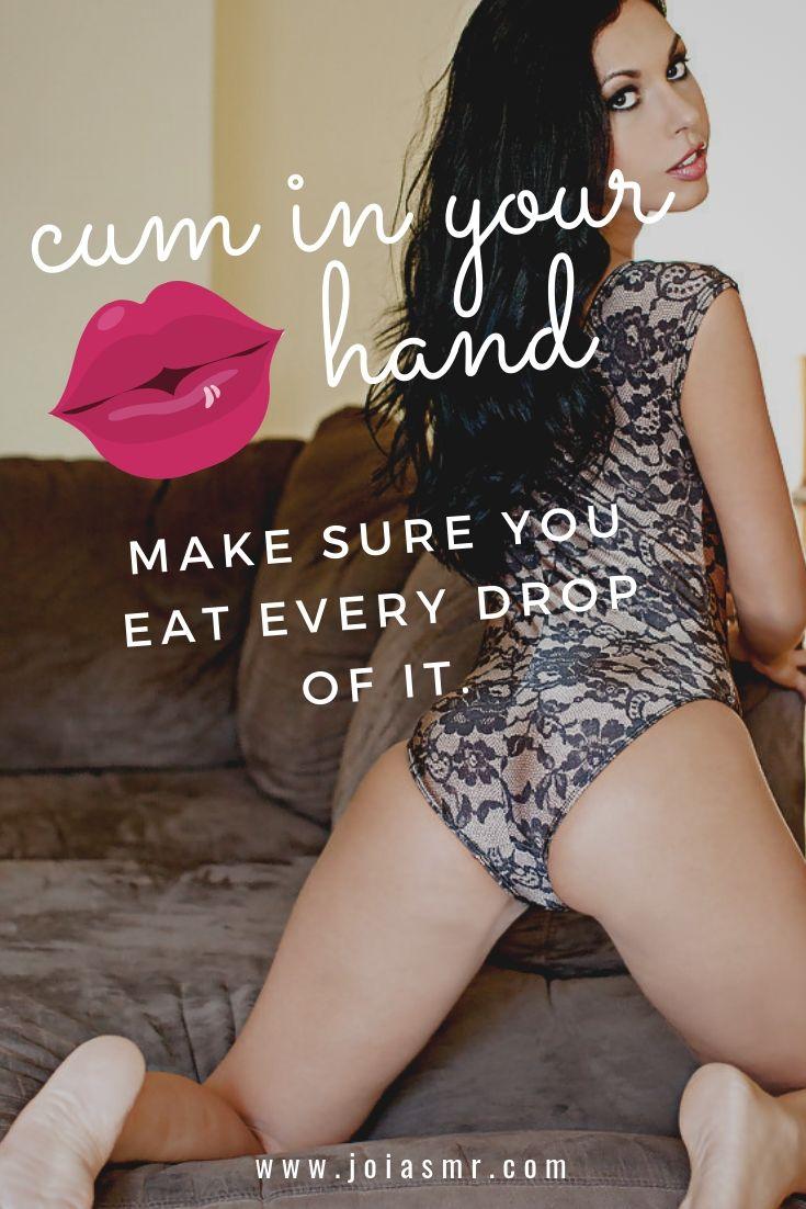 cum in your hand