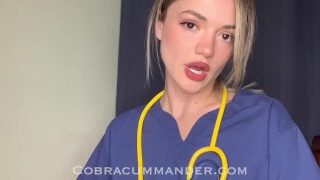 Nurse Cobra Cummander Non Humiliating JOI Challenge