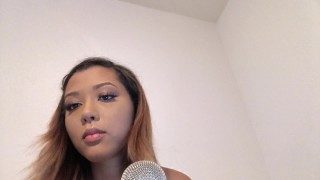 Sexy Asian Babe Cara Vega ASMR Blowjob Audio