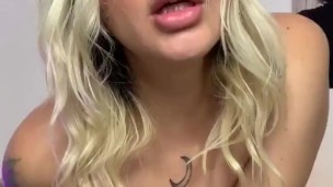 Cute Blonde Amateur Pornstar Anastaxia Lynn Webcam JOI